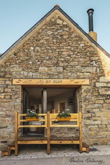 Ty Ar Mor Maison De La Mer, A 40 M De La Plage Saint-Michel-en-Grève Екстериор снимка