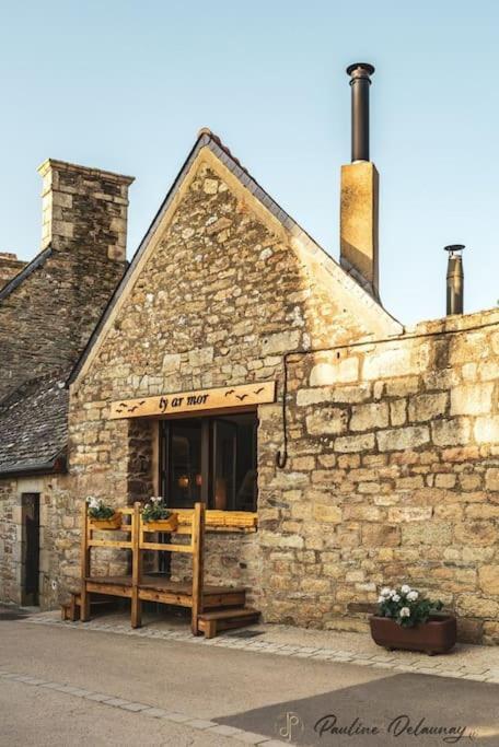 Ty Ar Mor Maison De La Mer, A 40 M De La Plage Saint-Michel-en-Grève Екстериор снимка